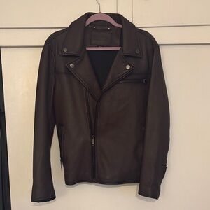 Thursday Boots Leather Motorcycle Jacket